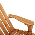Miniatyrbillede 6 af 8: vidaXL Adirondack-havestol med hynder massivt akacietræ