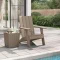 Miniatyrbillede 8 af 8: vidaXL Adirondack-havestol 75x88,5x89,5 cm polypropylen lysebrun