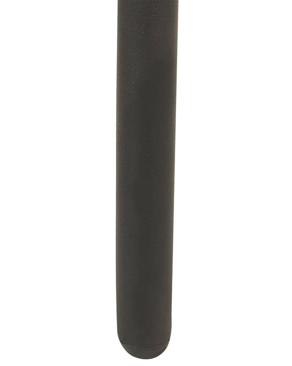 Set med 4 Stolar Grå Natur Konstrotting med Sittdyna Flätad Bohemisk Design