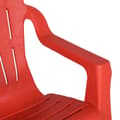 Miniatyrbillede 7 af 8: vidaXL havestole til børn 2 stk. 37x34x44 cm PP trælook rød