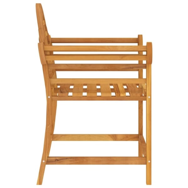 vidaXL Hagestoler 88x60x92 cm heltre teak