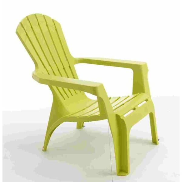 Adirondack-fåtölj i polypropen Wilsa Garden - Anis - 1 Adirondack-fåtölj
