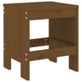 Miniatyrbillede 3 af 9: vidaXL haveskamler 2 stk. 40x36x45 cm massivt fyrretræ gyldenbrun