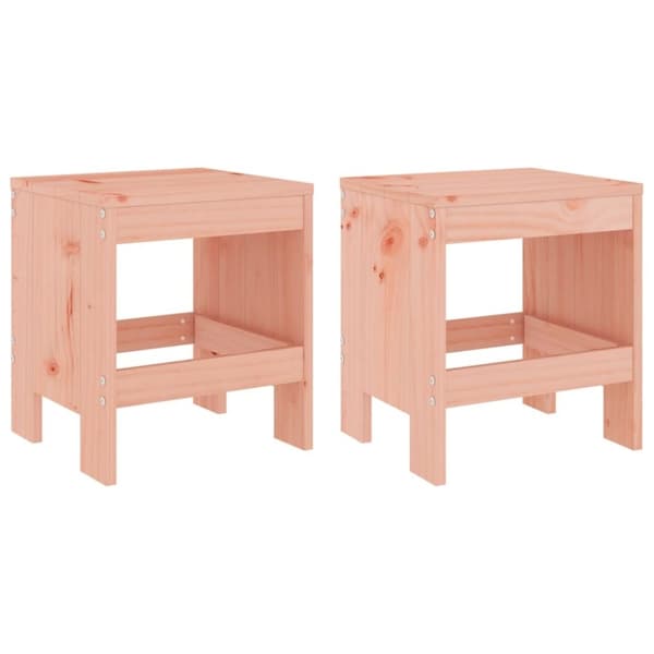 vidaXL haveskamler 2 stk. 40x36x45 cm massivt douglasgran