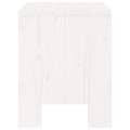 Miniatyrbillede 5 af 9: vidaXL haveskamler 2 stk. 40x36x45 cm massivt fyrretræ hvid