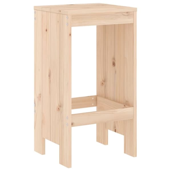 vidaXL Barkrakker 2 stk 40x36x75 cm heltre furu