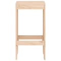 Miniatyrbilde 4 av 9: vidaXL Barkrakker 2 stk 40x36x75 cm heltre furu
