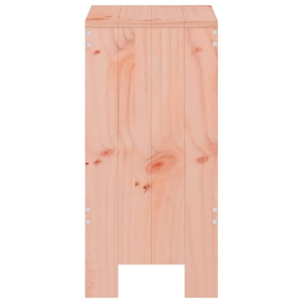 vidaXL Barkrakker 2 stk svart 40x36x75 cm heltre douglasgran