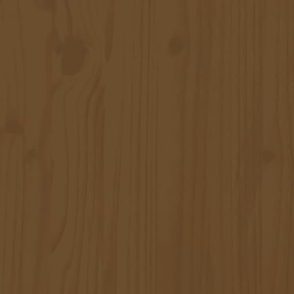 vidaXL barstole 2 stk. 40x36x75 cm massivt fyrretræ gyldenbrun