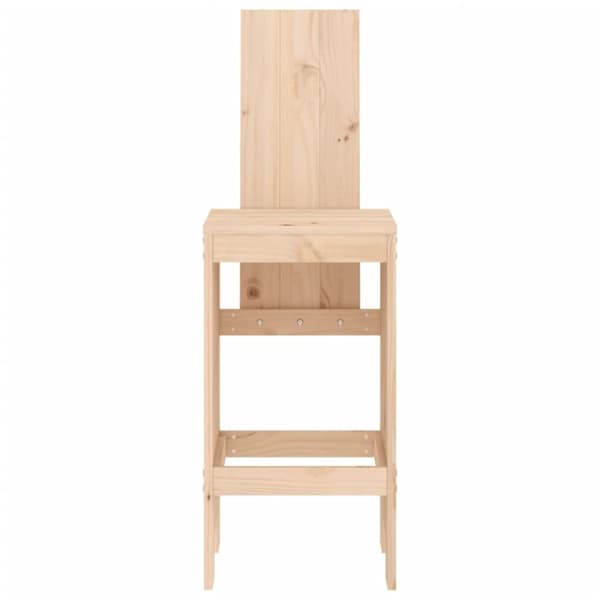 vidaXL Baarijakkarat 2 kpl 40x42x120 cm täysi mänty