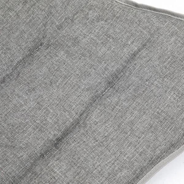 Rootz Campingstol - Sammenklappelig Campingstol - Foldestol - Stål/Polyester - Lysegrå - 88 x 74 x 84 cm