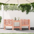Miniatyrbilde 3 av 10: vidaXL Hagestoler 2 stk 61,5x53x71 cm heltre douglasgran