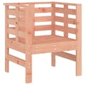 Miniatyrbilde 4 av 10: vidaXL Hagestoler 2 stk 61,5x53x71 cm heltre douglasgran