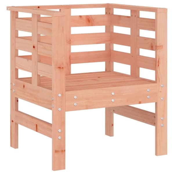 vidaXL Hagestoler 2 stk 61,5x53x71 cm heltre douglasgran