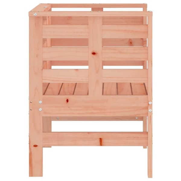vidaXL Hagestoler 2 stk 61,5x53x71 cm heltre douglasgran