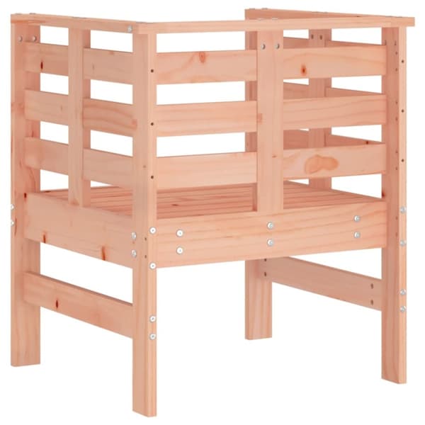 vidaXL Hagestoler 2 stk 61,5x53x71 cm heltre douglasgran