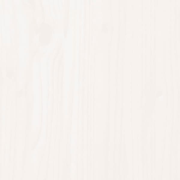 vidaXL Hagestoler 2 stk hvit 61,5x53x71 cm heltre furu