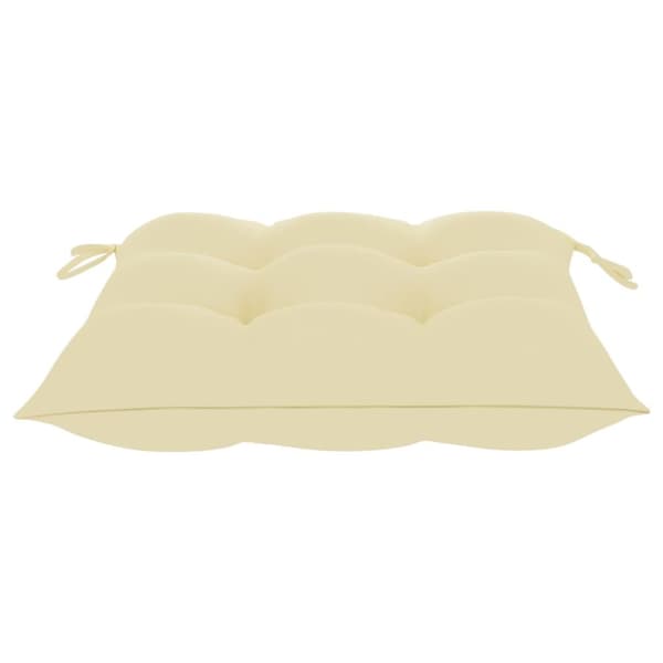foldbare havestole 2 stk. med hynder bambus