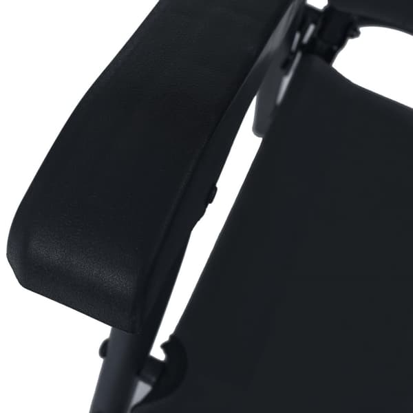 foldbare havestole 2 stk. textilene sort
