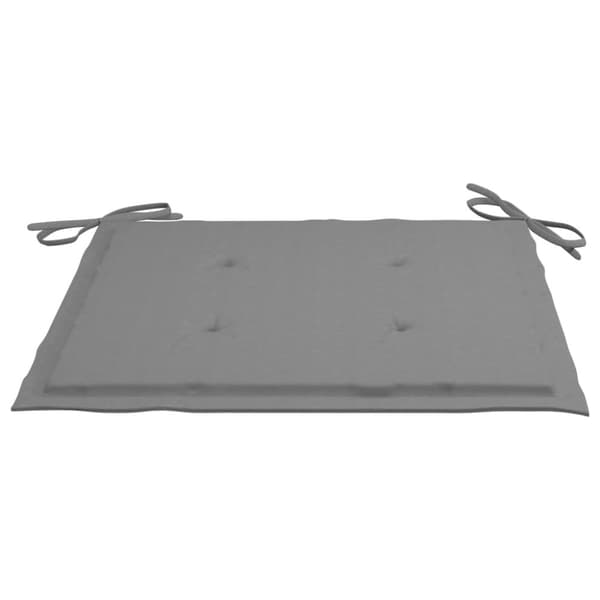 foldbare havestole 2 stk. med hynder bambus