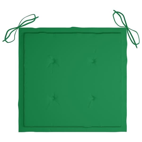 foldbare havestole 2 stk. med hynder bambus