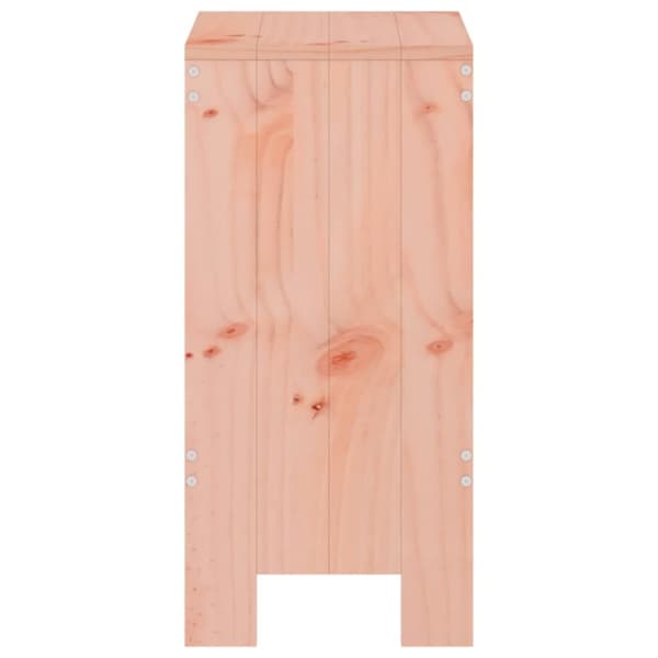 Barstolar 2 st 40x36x75 cm massiv douglasträ