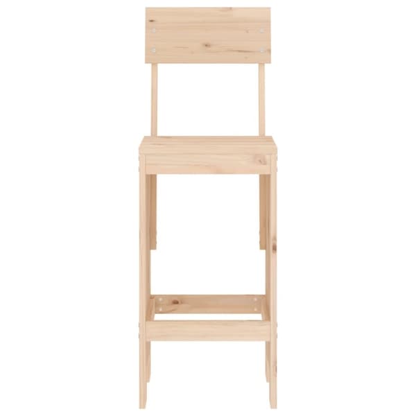 Baarijakkarat 2 kpl 40x48,5x115,5 cm täysi mänty