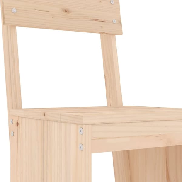 Baarijakkarat 2 kpl 40x48,5x115,5 cm täysi mänty