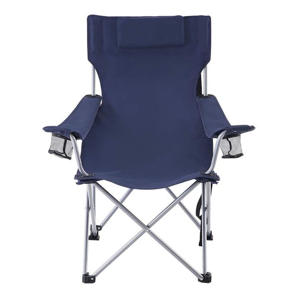 Rootz Campingstol - Campingstol med nakkestøtte - Sammenklappelig campingstol - Bærbar campingstol - Heavy Duty campingstol - Jernstel - 600d Oxford k