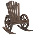 Miniatyrbilde 1 av 9: vidaXL Adirondack gyngestol heltre gran