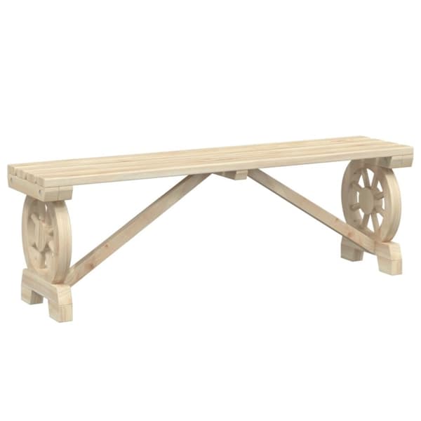 vidaXL Hagebenker 2 stk heltre gran