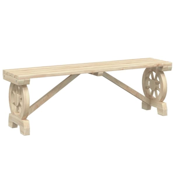 vidaXL Hagebenker 2 stk heltre gran