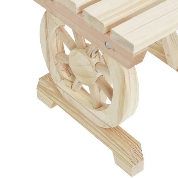 vidaXL Hagebenker 2 stk heltre gran