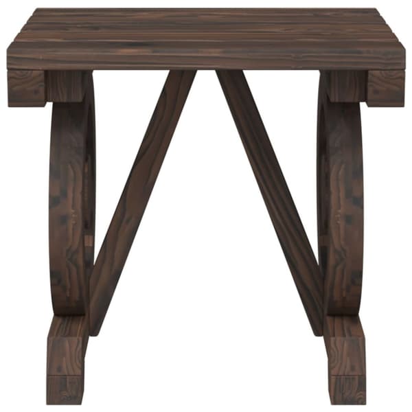 vidaXL haveskammel 40x36,5x38,5 cm massivt grantræ