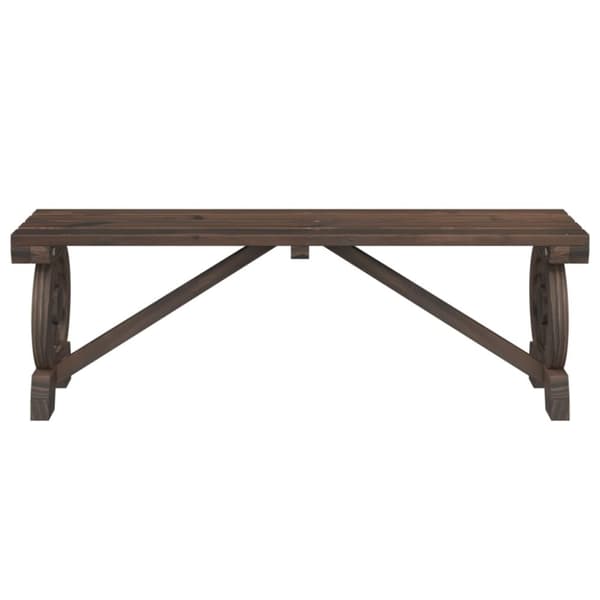 vidaXL Hagebenker 2 stk heltre gran