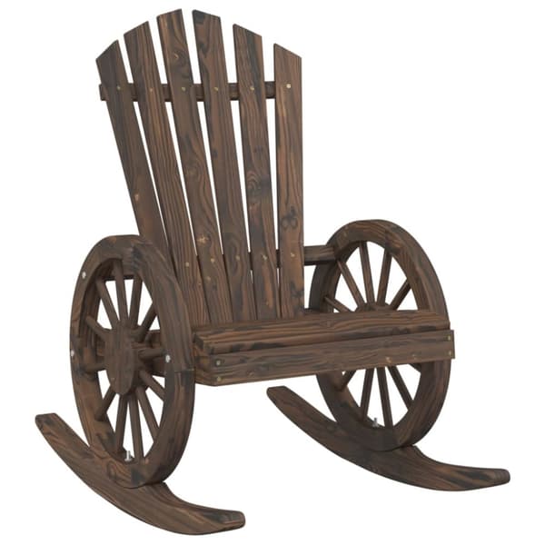 vidaXL Adirondack keinutuolit 2 kpl täysi kuusi