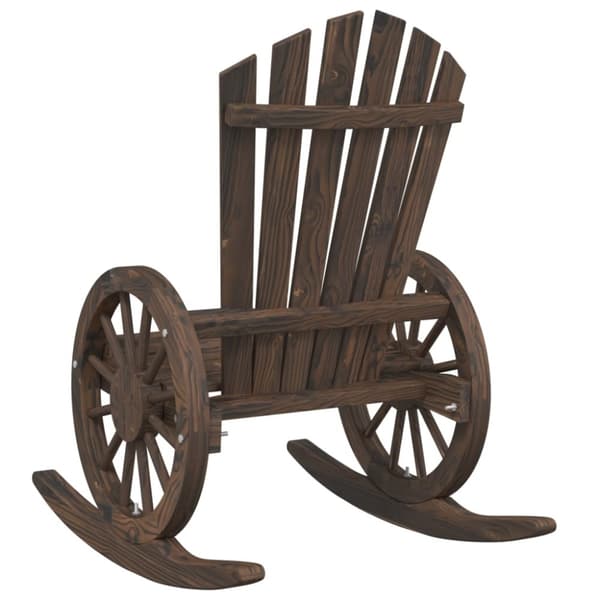 vidaXL Adirondack keinutuolit 2 kpl täysi kuusi