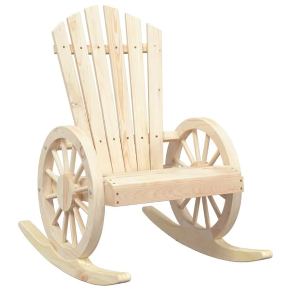 vidaXL Adirondack-gyngestole 2 stk. massivt grantræ