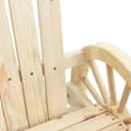 Miniatyrbillede 8 af 10: vidaXL Adirondack-gyngestole 2 stk. massivt grantræ