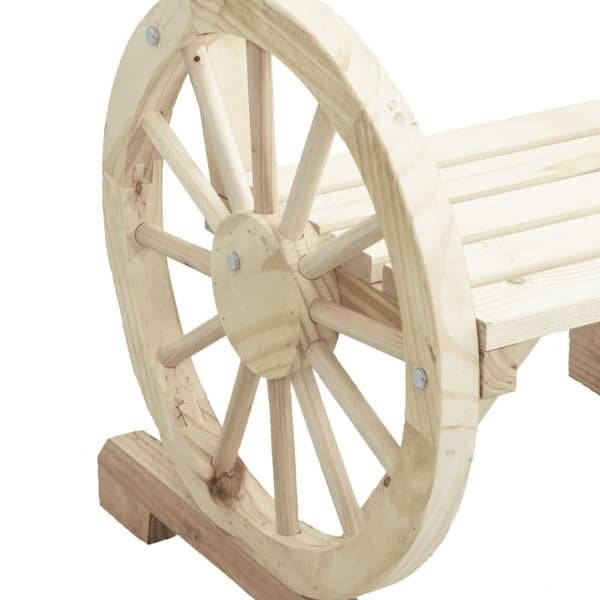 vidaXL Utestoler 4 stk heltre gran