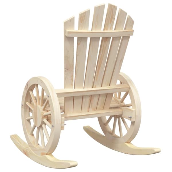 vidaXL Adirondack gyngestoler 2 stk heltre gran