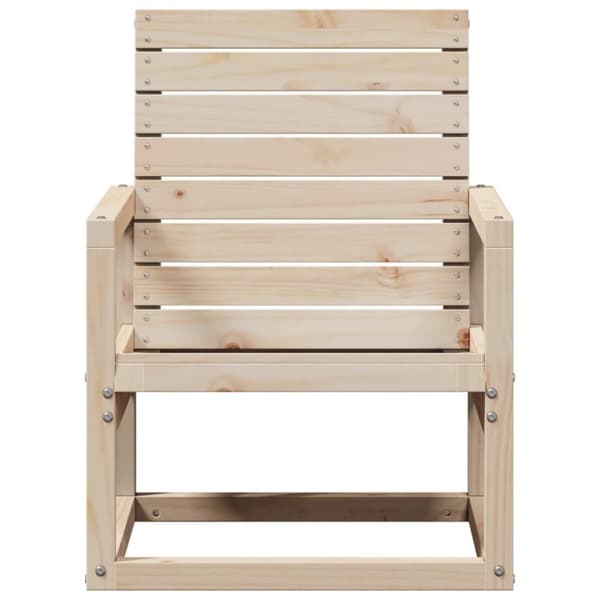 vidaXL havestol 57,5x63x76 cm massivt fyrretræ