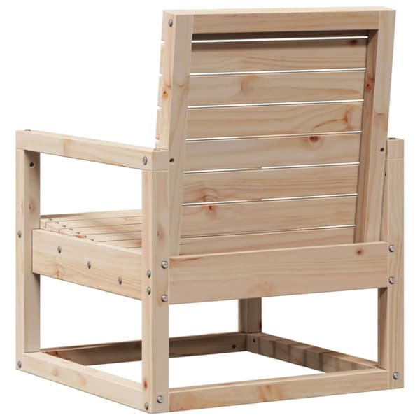 vidaXL havestol 57,5x63x76 cm massivt fyrretræ