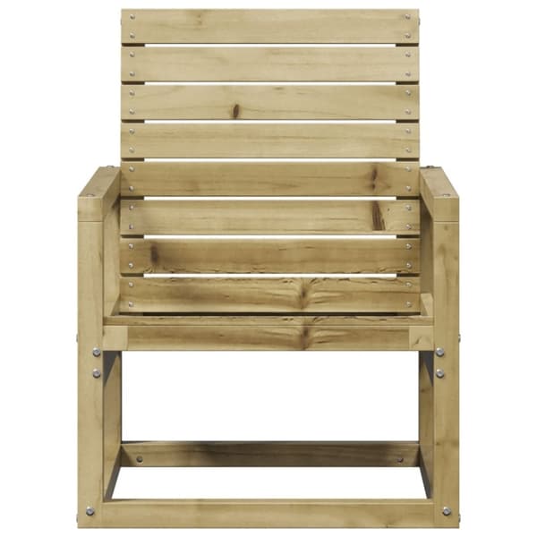 vidaXL havestol 57,5x63x76 cm imprægneret fyrretræ