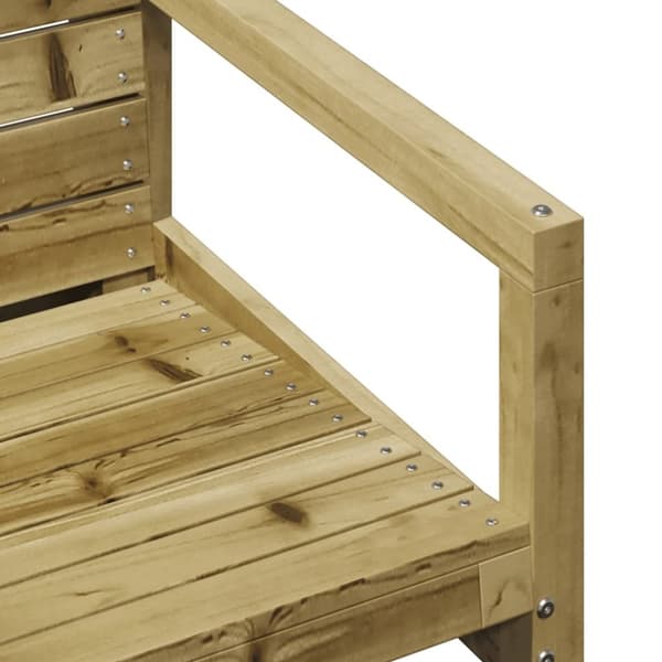 vidaXL havestol 57,5x63x76 cm imprægneret fyrretræ