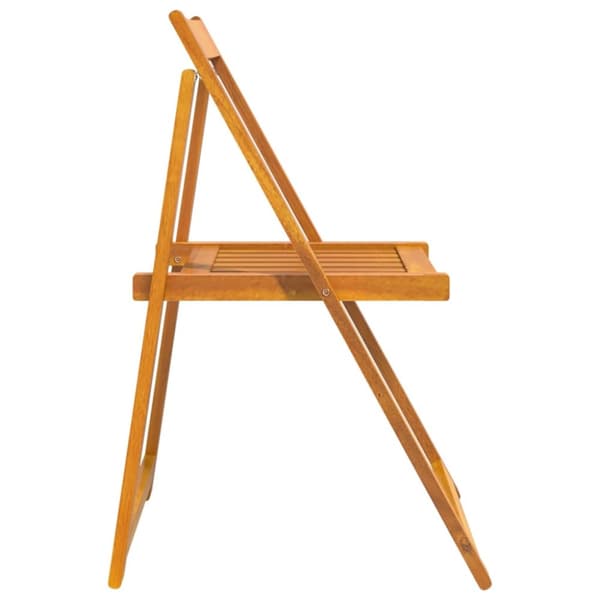 foldbare havestole 4 stk. massivt akacietræ