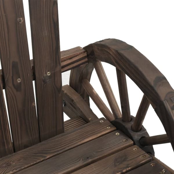 2-istuttava Adirondack puutarhatuoli täysi kuusi