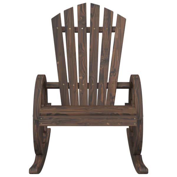 Gungstol adirondack massivt granträ