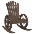 Miniatyrbild 2 av 9: Gungstol adirondack massivt granträ