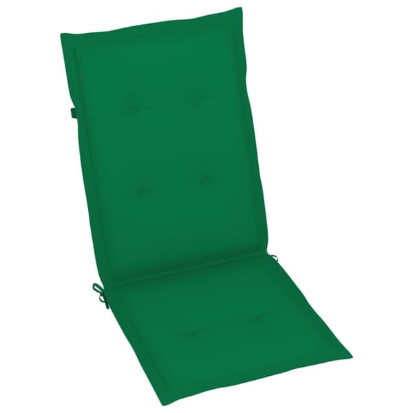 foldbare havestole med hynder 8 stk. massivt akacietræ